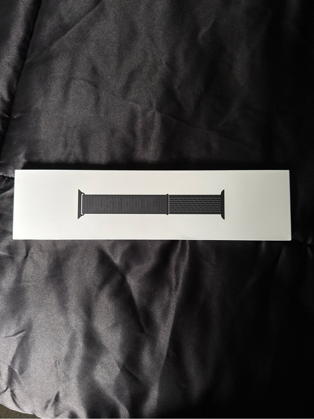 Apple Black Woven Nylon Apple Watch Band